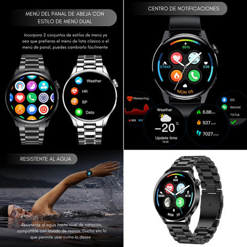 Smartwatch Genérico Reloj Inteligente Pantalla Tft Táctil Hw