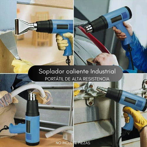 Pistola De Calor Aire Caliente 2000w 300-550 °c