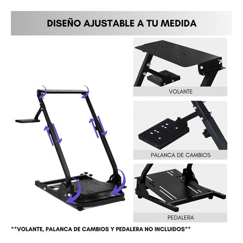 Soporte Volante Compatible Thrustmaster Fanatec Logitech G29