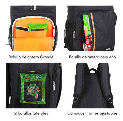 Bolso Cooler Mochila Hielera Termico Portatil Plegable 20l