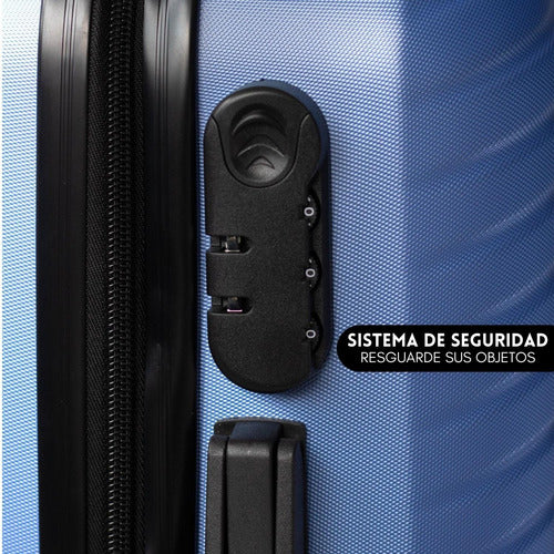 Set 2 Maletas De Viajes Cabina 10kg Y Bodega 23kg Avion S/m