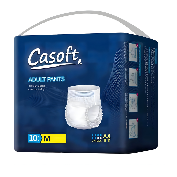 Pañales Adulto Pants Alta Absorción Calzon Uso Cotidiano 10 Talla M