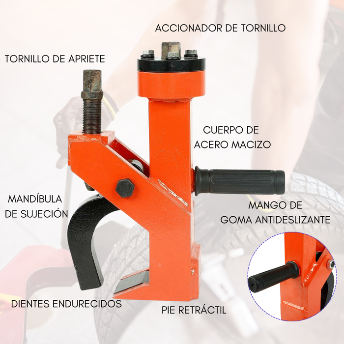 Destalonador Desmontadora De Neumaticos Portatil Hierro
