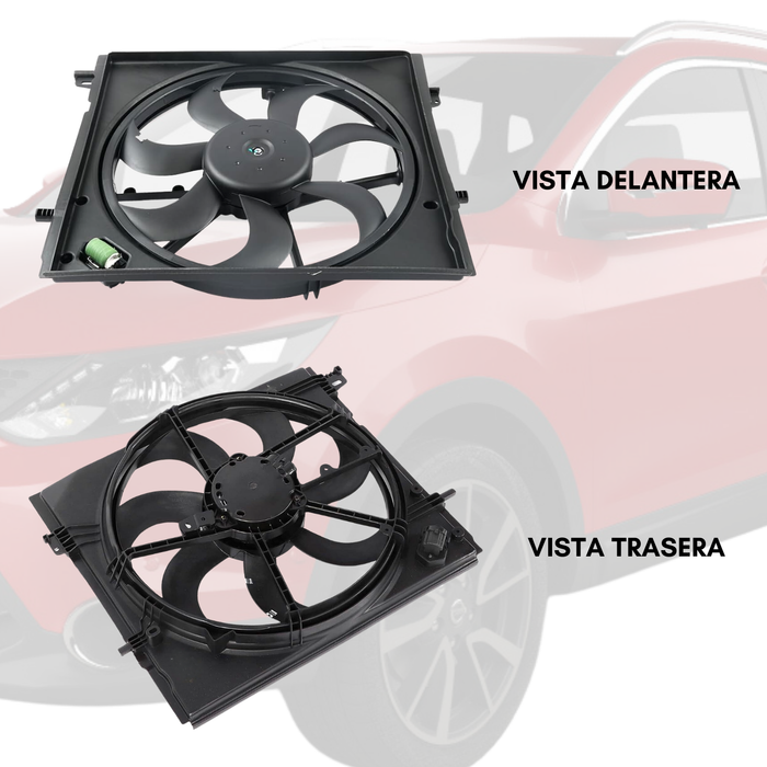 Electro Ventilador Para Nissan Qashqai 2.0 2014-2018