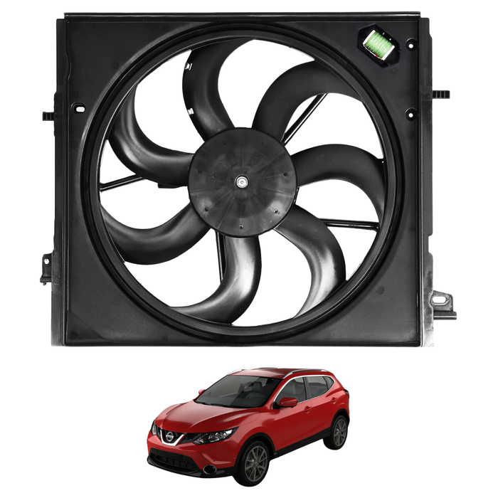 Electro Ventilador Para Nissan Qashqai 2.0 2014-2018