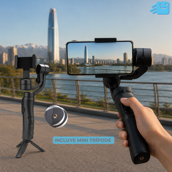 Estabilizador Celular Selfie Tripode Bluetooth Gimbal F8