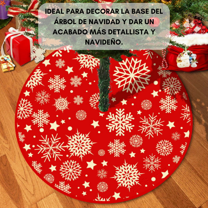 Faldon Pie De Arbol Navidad 90cm Decoracion Navideño Adorno