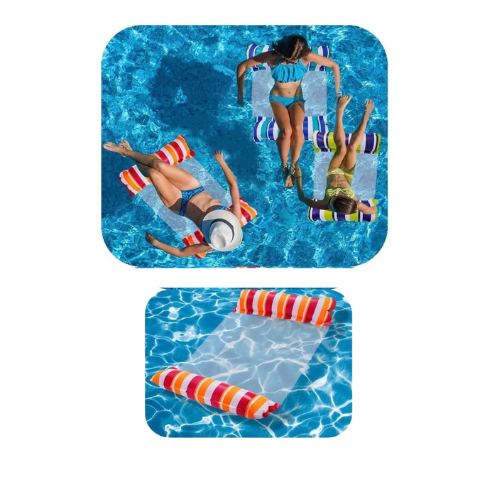 Flotador Silla Hamaca Colchón Inflable Piscina Adulto 136 Kg