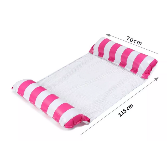 Flotador Silla Hamaca Colchón Inflable Piscina Adulto 136 Kg