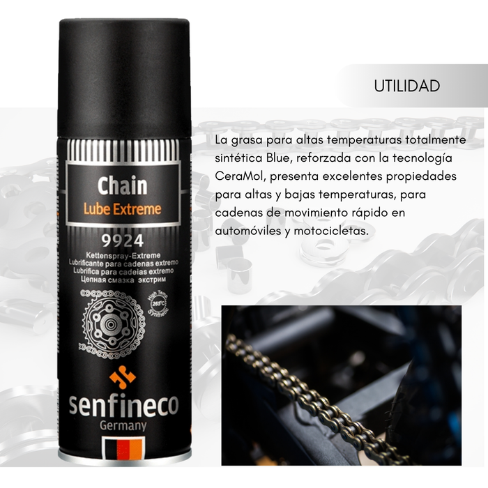 Lubricante Cadena 200ml Senfineco X2