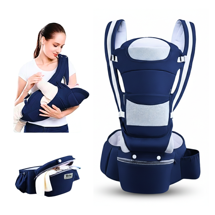 Mochila Porta Bebé Cánguro Ergonómico 15 Posiciones 48 Meses