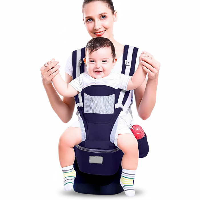 Mochila Porta Bebé Cánguro Ergonómico 15 Posiciones 48 Meses