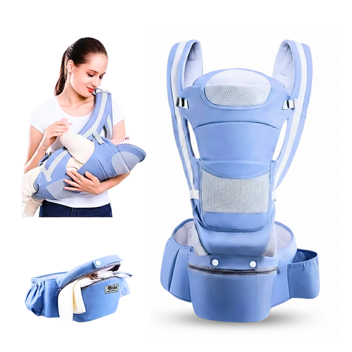 Mochila Porta Bebé Cánguro Ergonómico 15 Posiciones 48 Meses