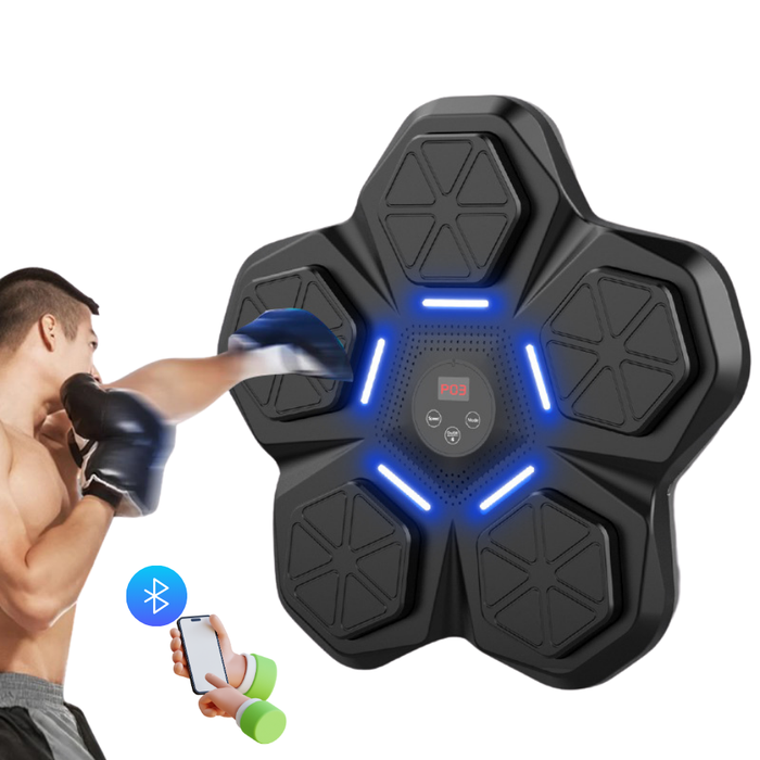 Maquina Boxeo Musical Entrenamiento Soporte Bluetooth Pared