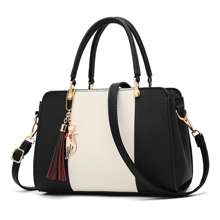 Cartera Cuero Sintetico Mujer Mano Hombro Bolso Elegante