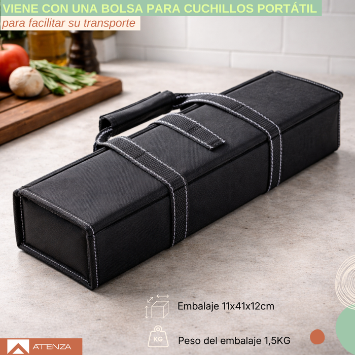 Bolso Porta Cuchillos Gastronomía Profesional