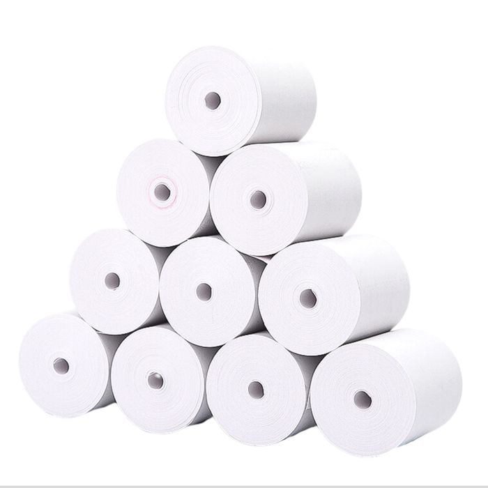 25 Rollos Térmicos 80x80 Mm Cinta Papel Impresora Térmica