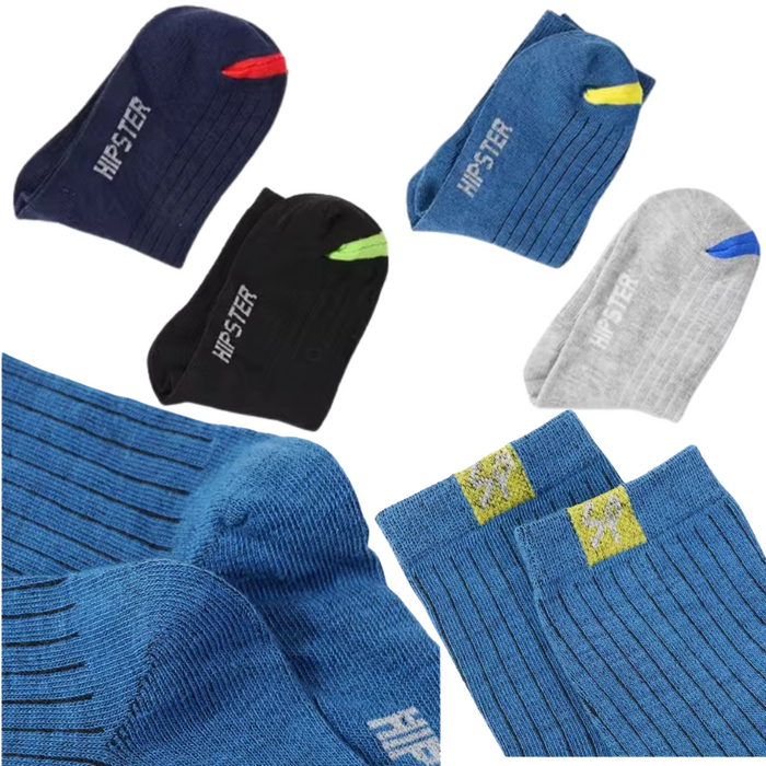 Pack 12 Pares Calcetines Algodon Deportivos Para Hombre