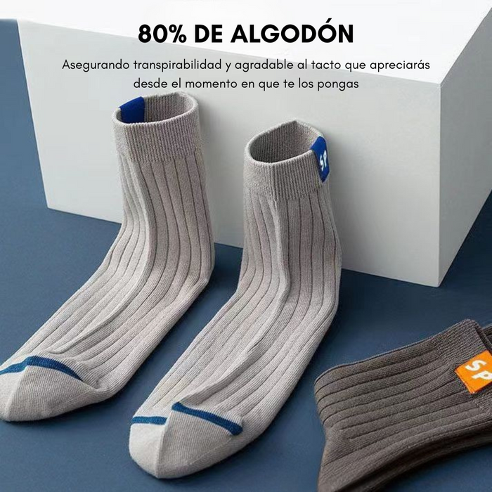 Pack 12 Pares Calcetines Algodon Deportivos Para Hombre