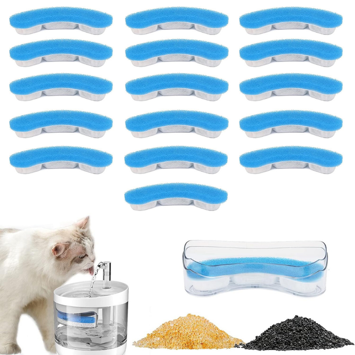 8 Filtros Fuente Agua Bebedero Gatos Perros