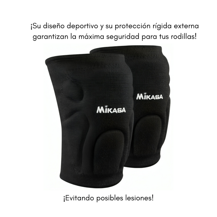 Par Rodilleras Mikasa Junior Professional Color Negro