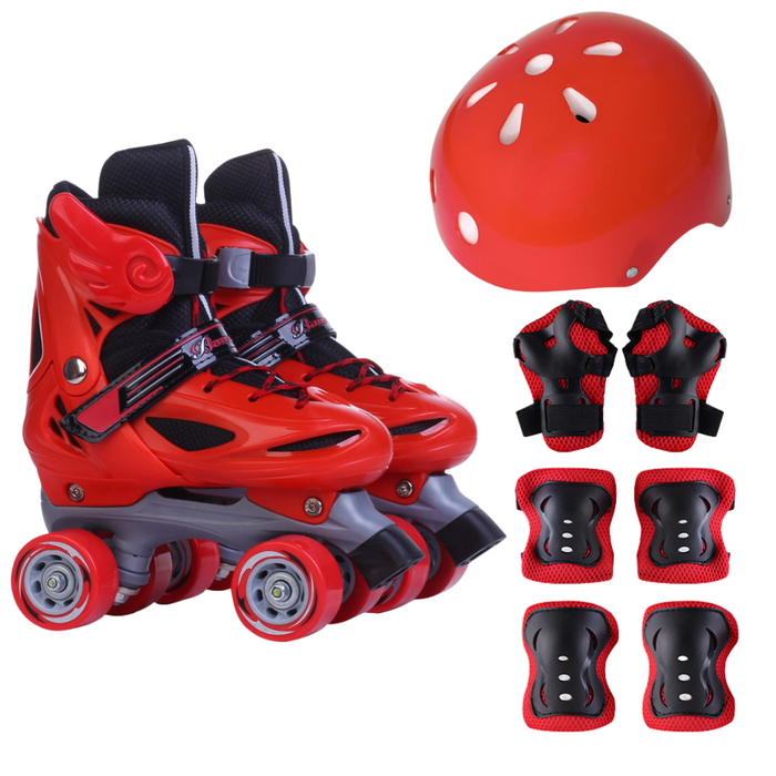 Patines Roller 4 Ruedas Ajustables Artísticos Para Niños