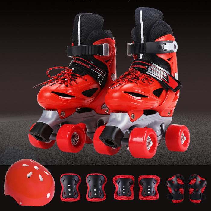 Patines Roller 4 Ruedas Ajustables Artísticos Para Niños