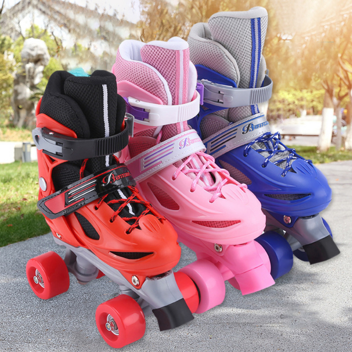 Patines Roller 4 Ruedas Ajustables Artísticos Para Niños