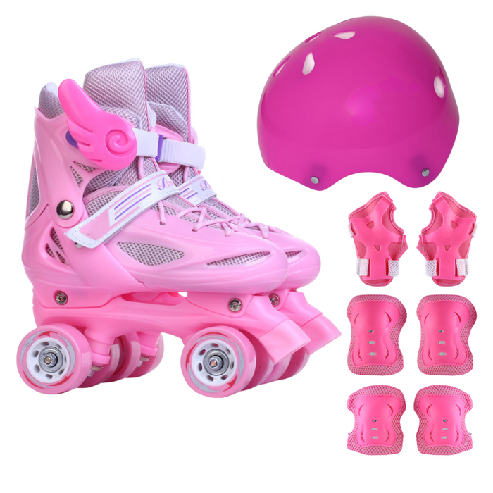 Patines Roller 4 Ruedas Ajustables Artísticos Para Niños