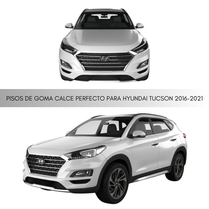 Pisos De Goma Calce Perfecto Para Hyundai Tucson 2016-2021