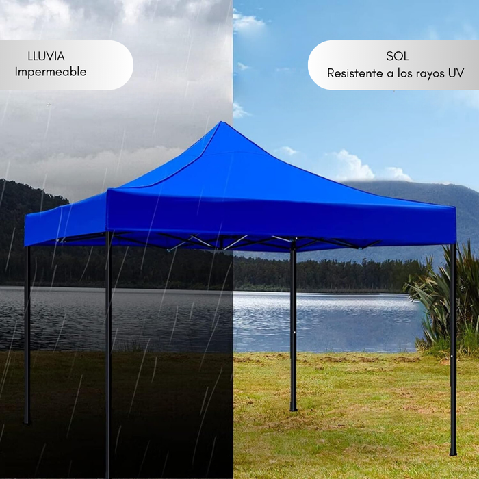 Repuesto Carpa Toldo Lona Impermeable 3*3m Protección Uv