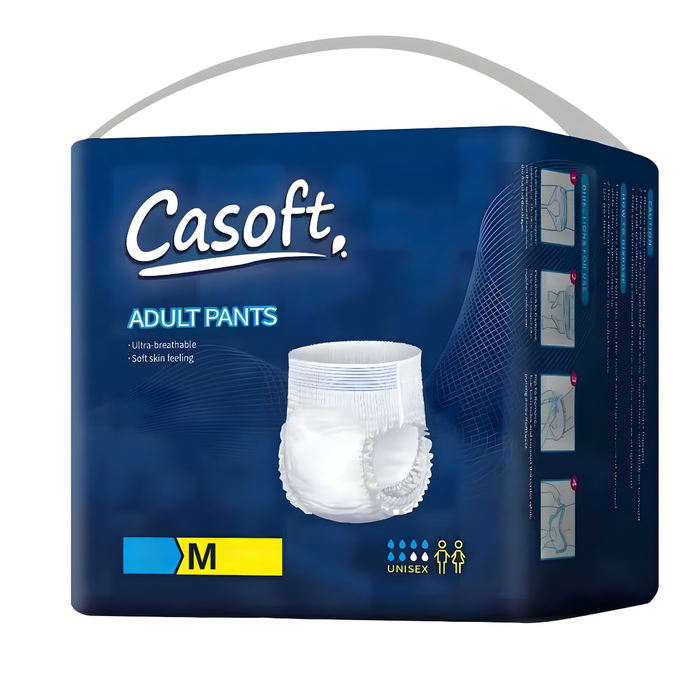 Pañales Adulto Pants Alta Absorción Calzón Uso Cotidiano 80u Talla M