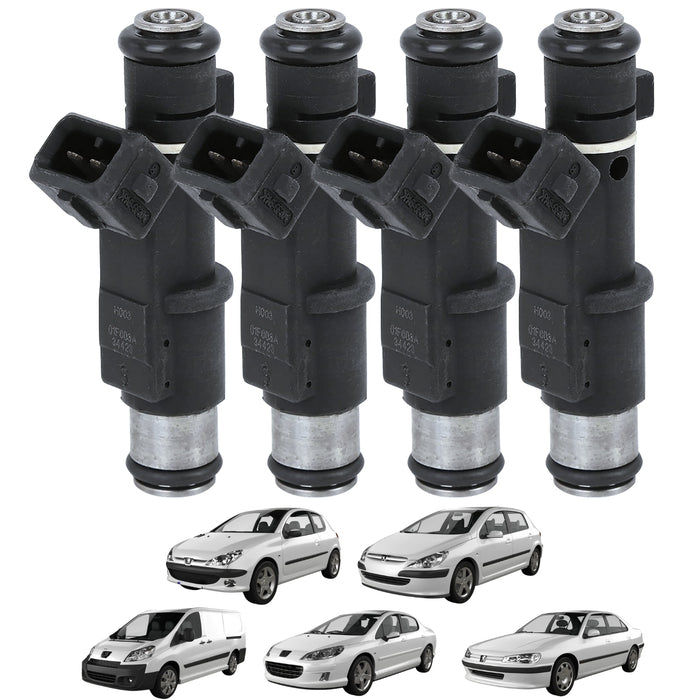Inyector De Gasolina Para Peugeot 307 206 406 407 607 2.0 X4