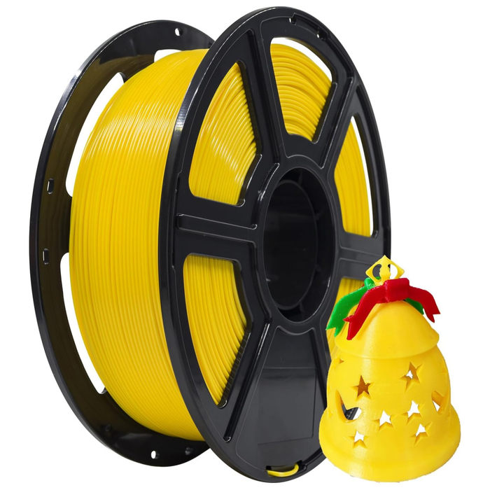 Filamento Pla Para Impresión 3d 1.75mm 1 Kg Color Amarillo
