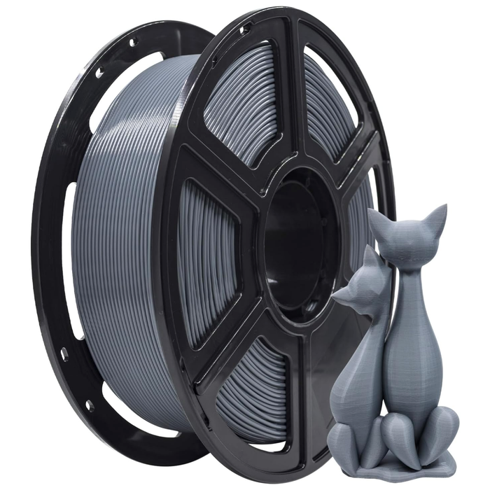 Filamento Pla Para Impresión 3d 1.75mm 1 Kg Color Gris