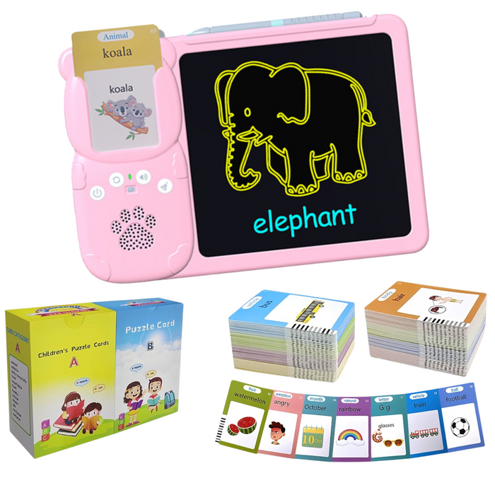 Computador Tablero Didactico Niños Español Ingles 255 Tarjetas
