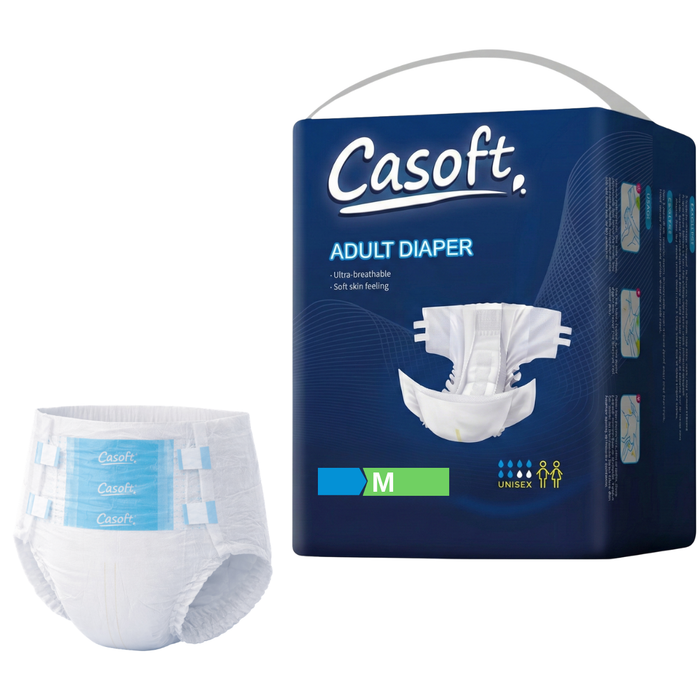 Pañales Para Adulto Uso Cotidiano Con Broche Ajuste 10un Talla M