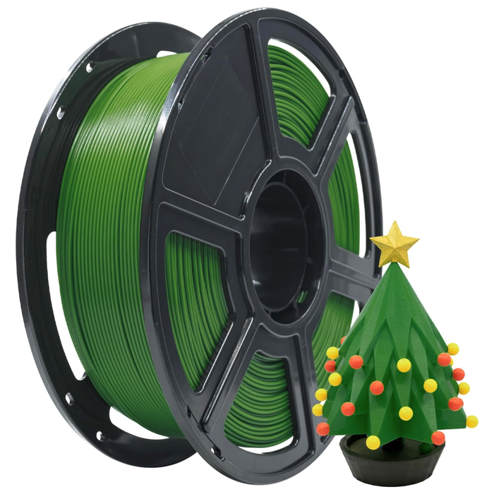 Filamento Pla Para Impresión 3d 1.75mm 1 Kg Color Verde