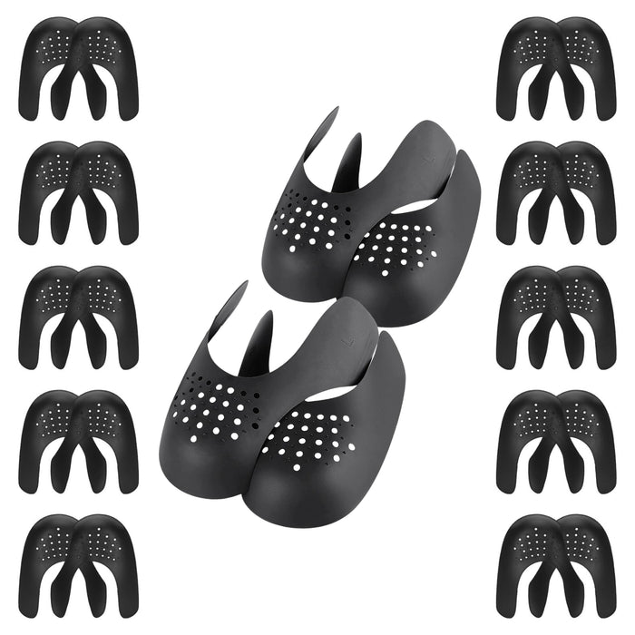 12 Pares Sneaker Shield Protector Anti-arruga Zapatillas