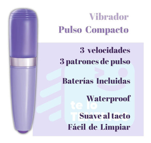 Trojan Vibrador Pulse Compat 6 Ajustes Waterproof Telotenemos Trojan Vibrador Pulse Compat 6 Ajustes Waterproof Telotenemos