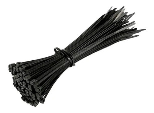 30 Bridas Amarras Cables Cremallera Resistentes 3.6 mm x 250 mm