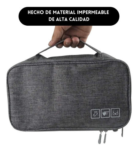 Bolso Organizador Ropa Interior Calcetines Viaje Impermeable