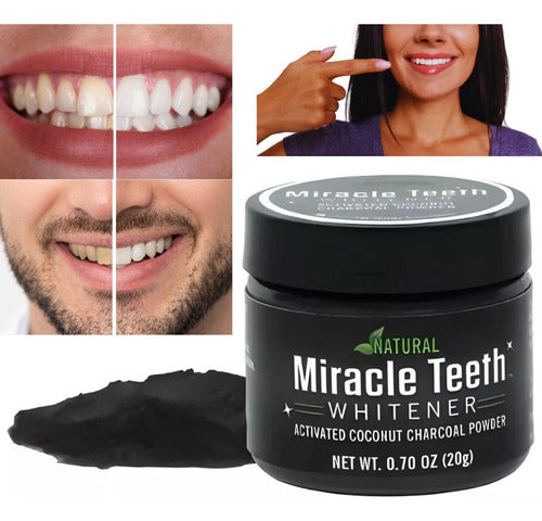 12 Pasta Blanqueador Dental Miracle Teeth