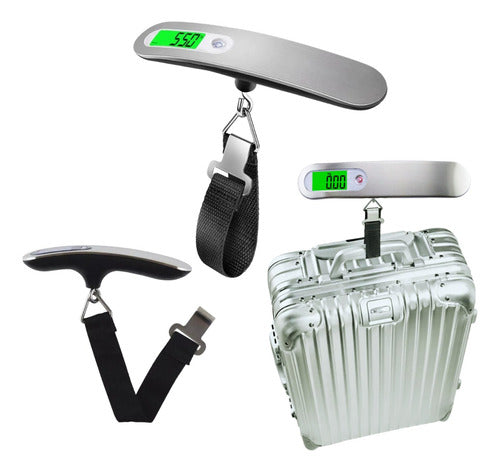 Pesa Maleta De Viaje Pesa Balanza Digital Portatil Para Maletas De