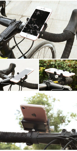 Soporte Porta Celular Bicicleta Moto Metálico