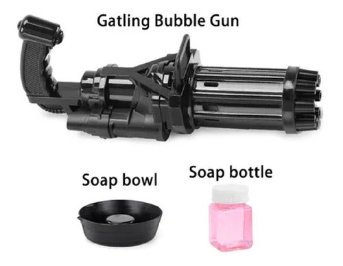 Juguete Pistola Máquina de Burbujas para Niños