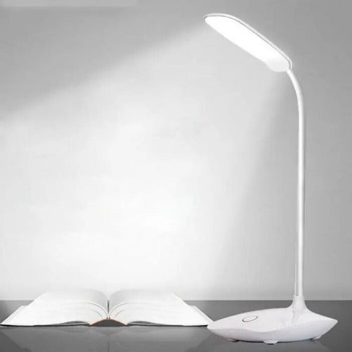 Lámpara de Escritorio Mesa Flexible Led 3 Tono Recargable