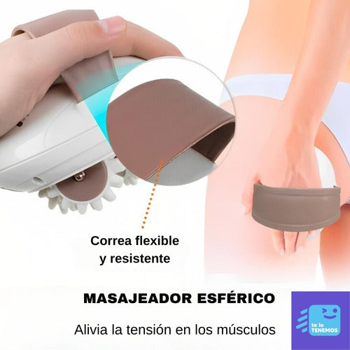 Masajeador Corporal Facial Eléctrico Alivia Tensión Corporal