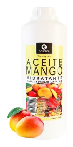 Aceite Masaje Drenaje Linfático Mango 1 Lt Therapy Skin