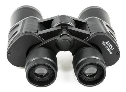 Binocular Doble Zoom 20x50 Hd Gran Angular Caza 168m/1000m